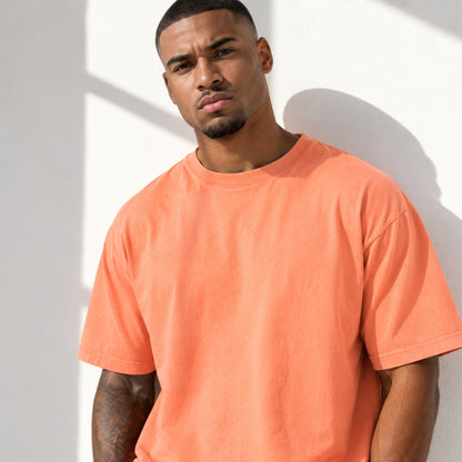 T-shirt premium homme Mango, vue de face - L'atelier 514